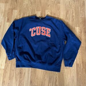Syracuse Orange Vintage Sweatshirt by MV Sports Size (Mens XL) (Womens XXL)